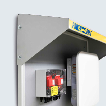 Vordach für WallBase WB-120 (Witterungsschutz)